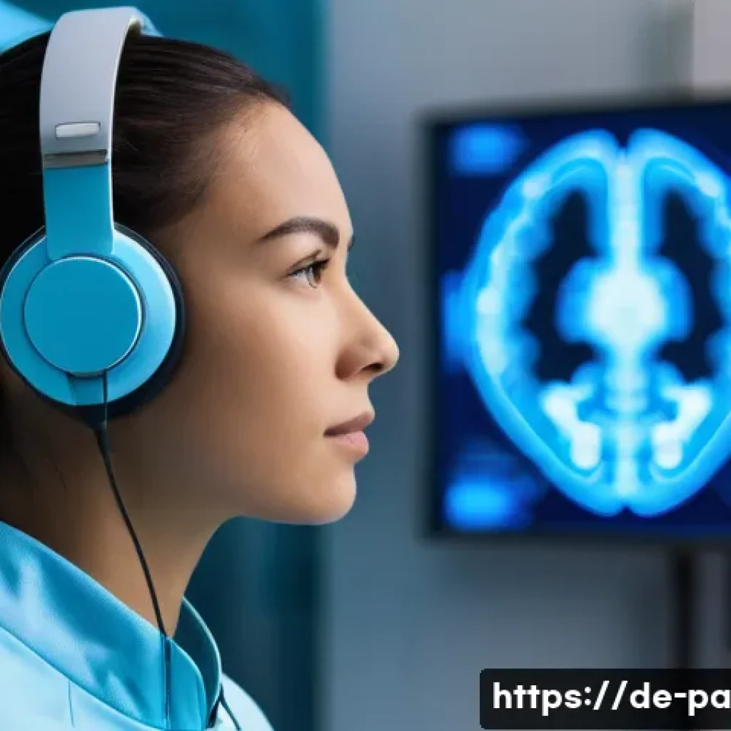뉴럴 인터페이스와 사용자 인터페이스 개선 - **Image Prompt 1: Empowered Communication through BCI**
"A person in their late 20s, with a seve...